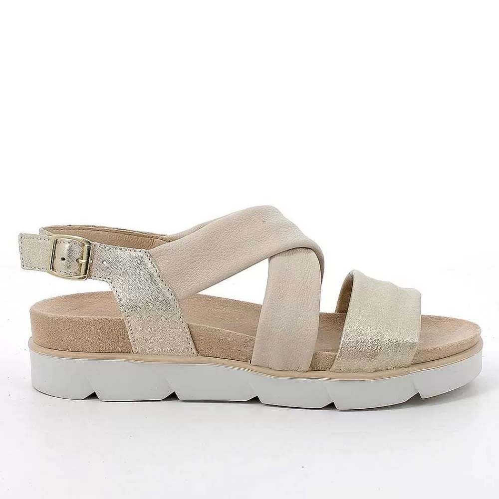 Sandali E Infradito | Igi&Co Sandali Da Donna Platino